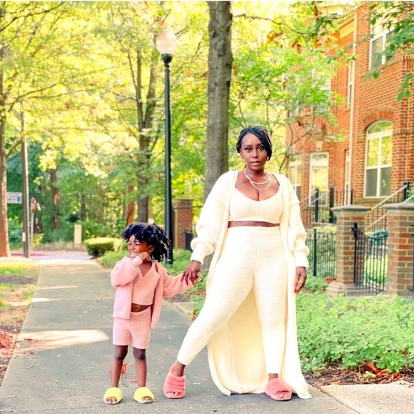 UGG Fluff Yeah Slide And Lovey in Pink , Red and Charcoal - Picture 4 of 13